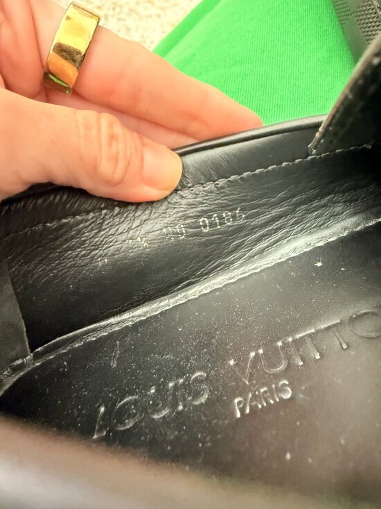 Louis Vuitton Damier Infini Hockenheim Moccasin size 7.5 main image 8